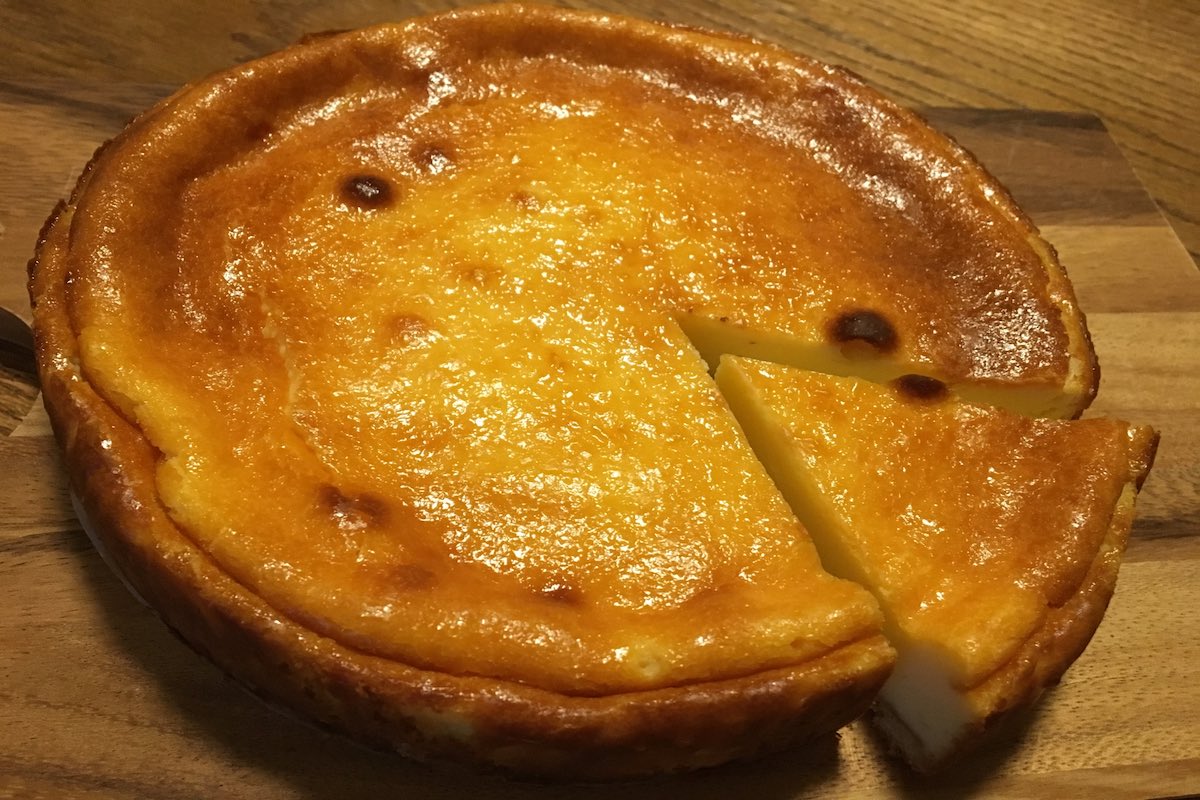 Easy Baked Cheesecake (with food processor) MoMoKoTo